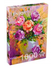 Пъзел Enjoy от 1000 части - Букет от рози